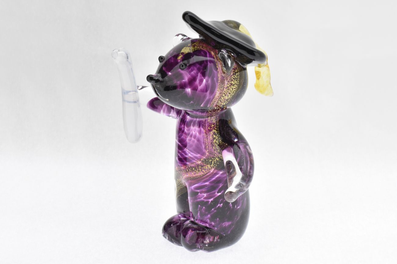 Art Glass Graduation bear